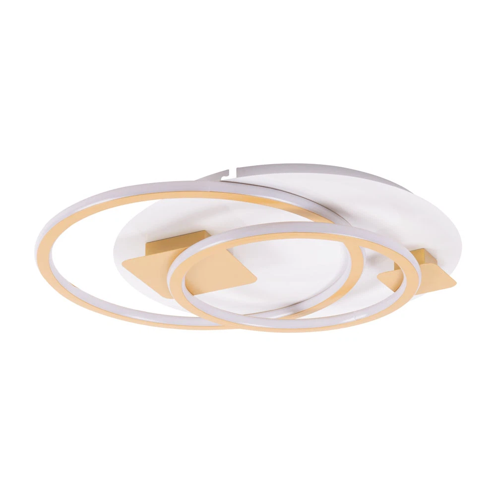 Corpuri de iluminat - Plafoniera LED Erste Elipse 80W, 5800 lm, CCT 3000-6500K, iluminat interior modern