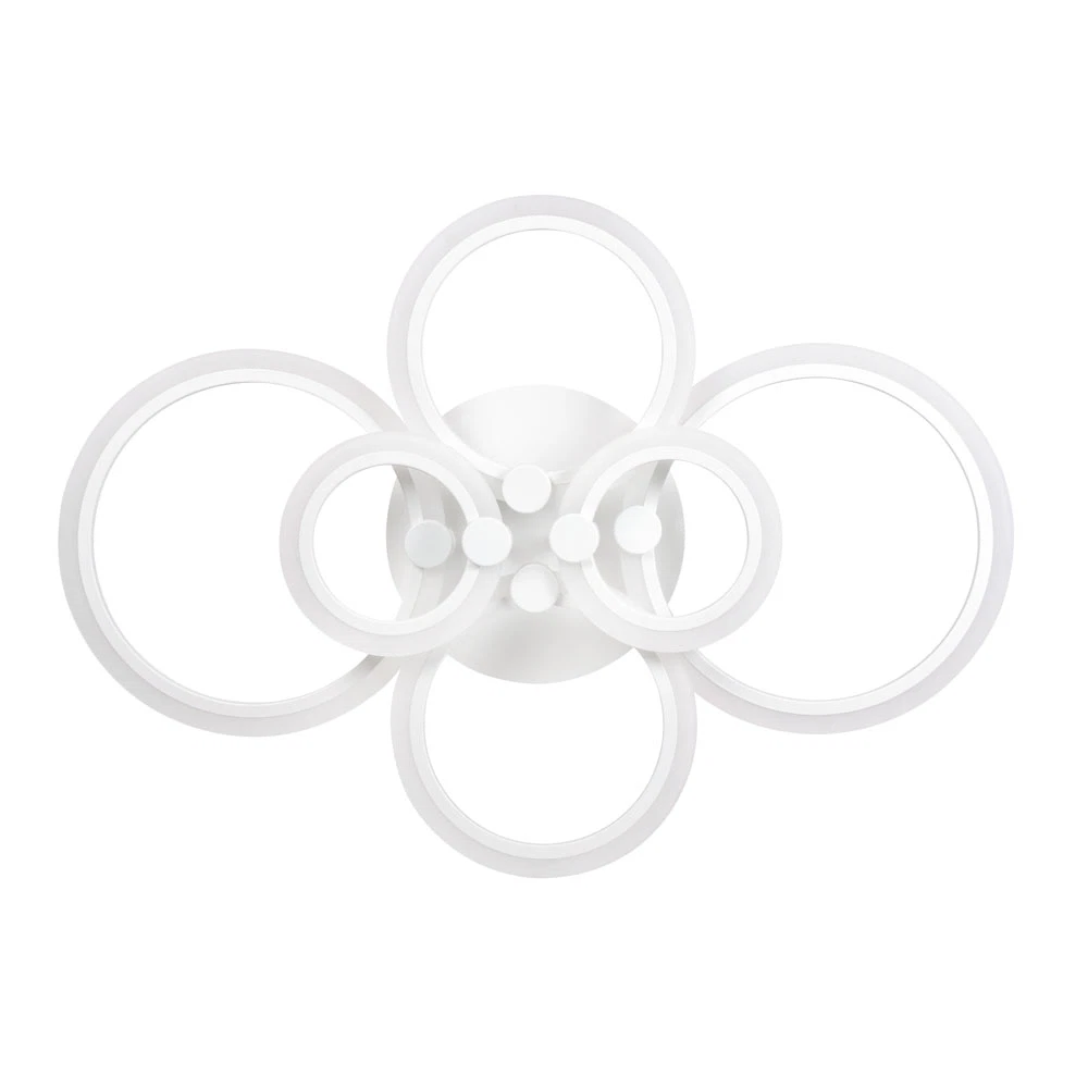 Electrice - Plafoniera LED Erste Europe 140W, 3CCT, cu telecomanda, alb, iluminat interior modern