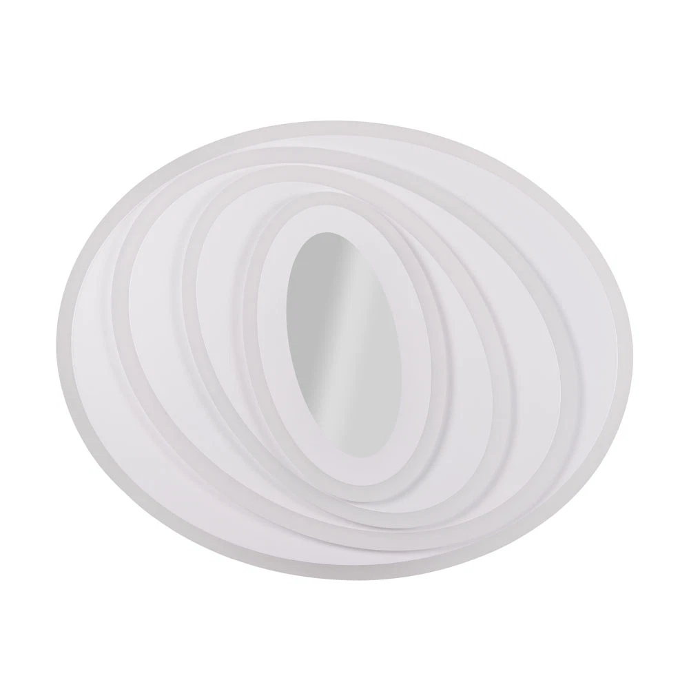 Corpuri de iluminat - Plafoniera LED Erste Roof 96W, 3CCT, cu telecomanda, alb, lumina reglabila