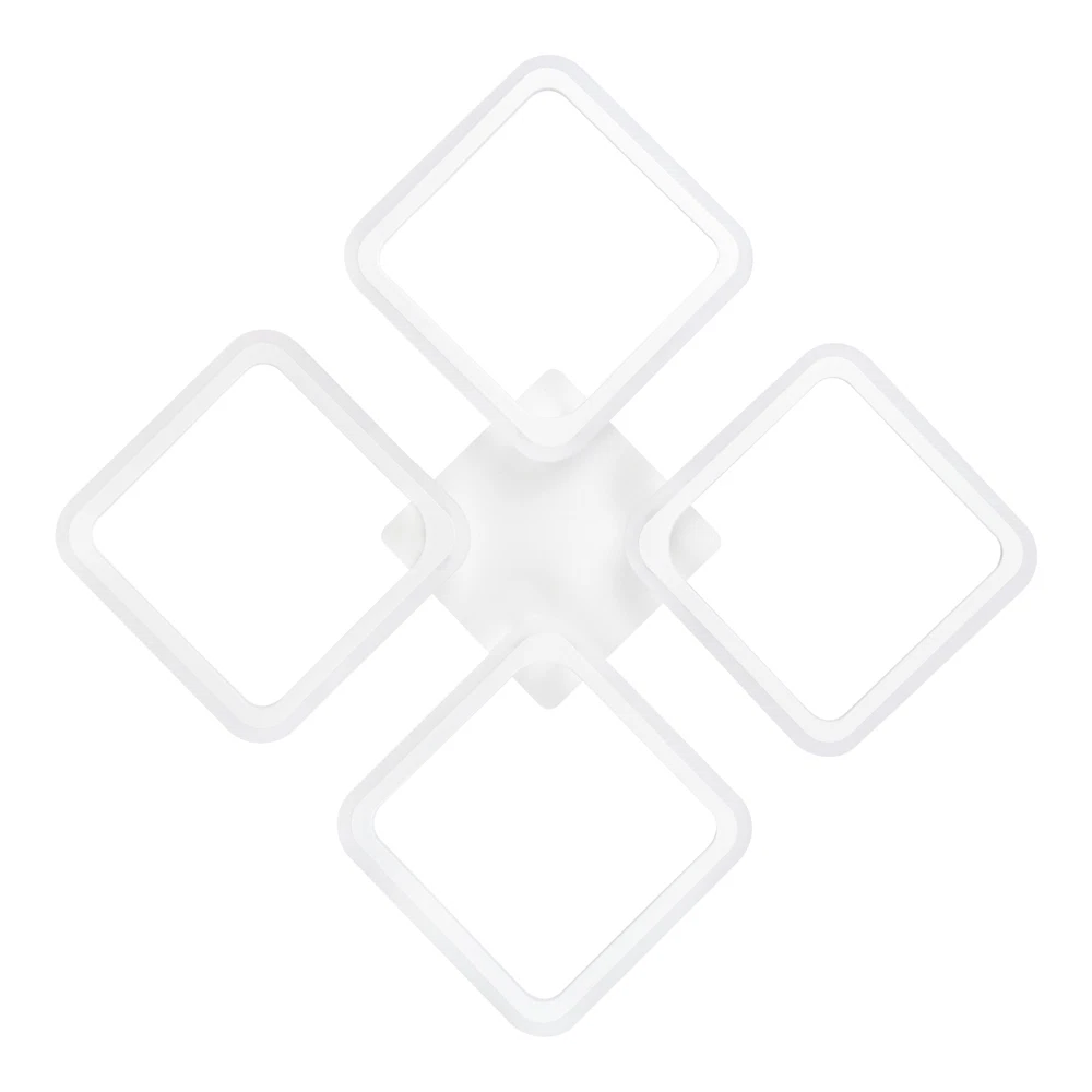 Corpuri de iluminat - Plafoniera LED Erste Sonne 110W, 3CCT, cu telecomanda, alb, lumina reglabila