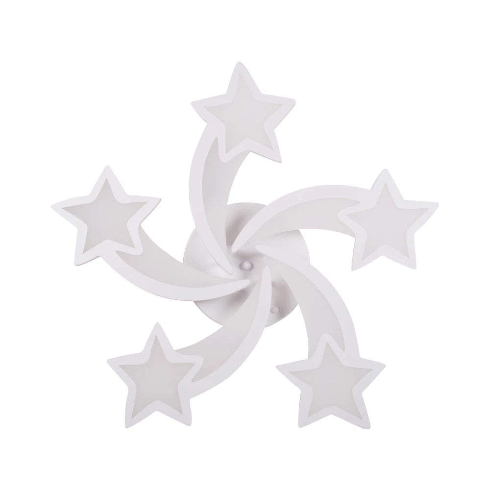 Corpuri de iluminat - Plafoniera LED Erste Star 86W, 3CCT, cu telecomanda, alb, lumina reglabila