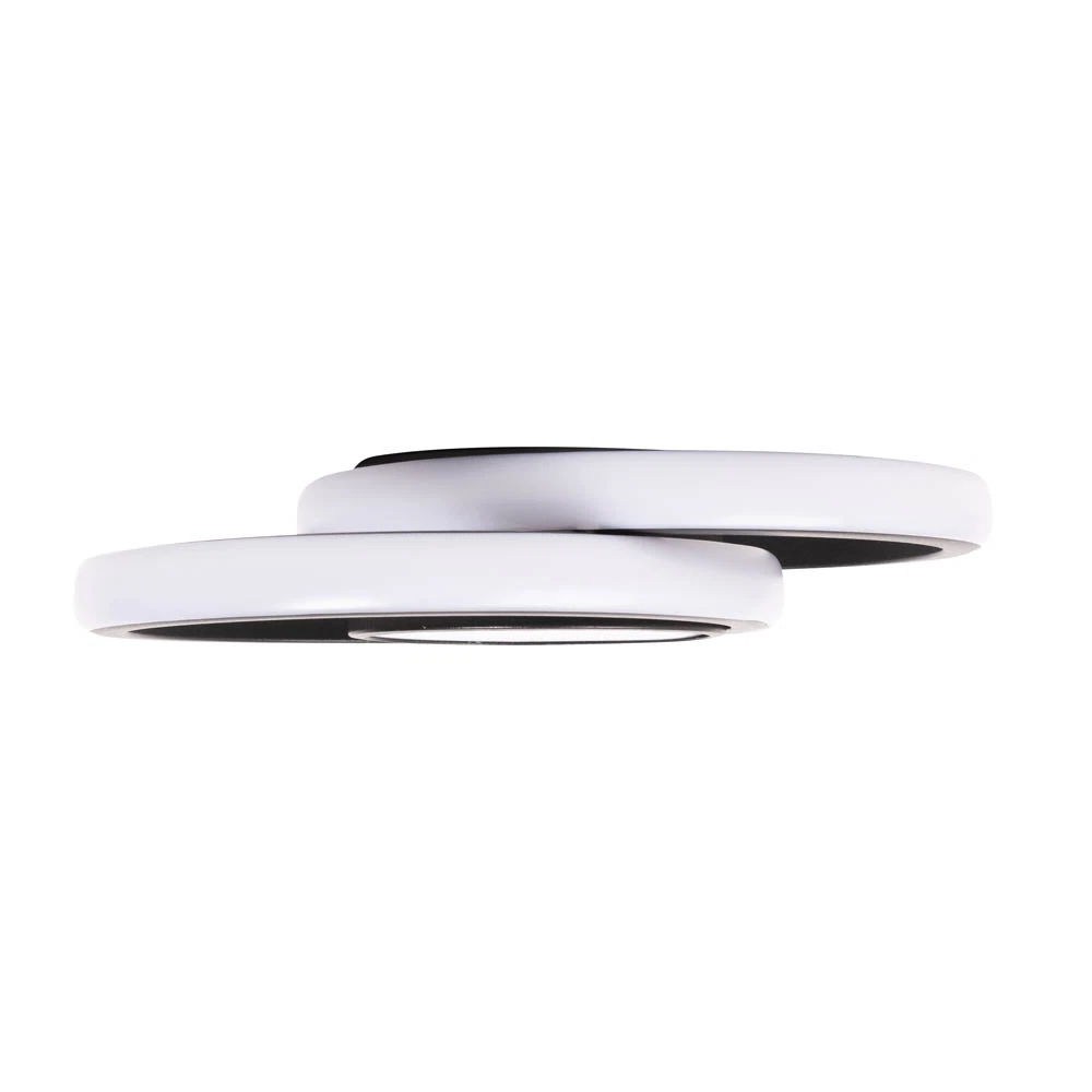 Plafoniera LED Erste Vista 38W, IP20, negru, design modern [2]