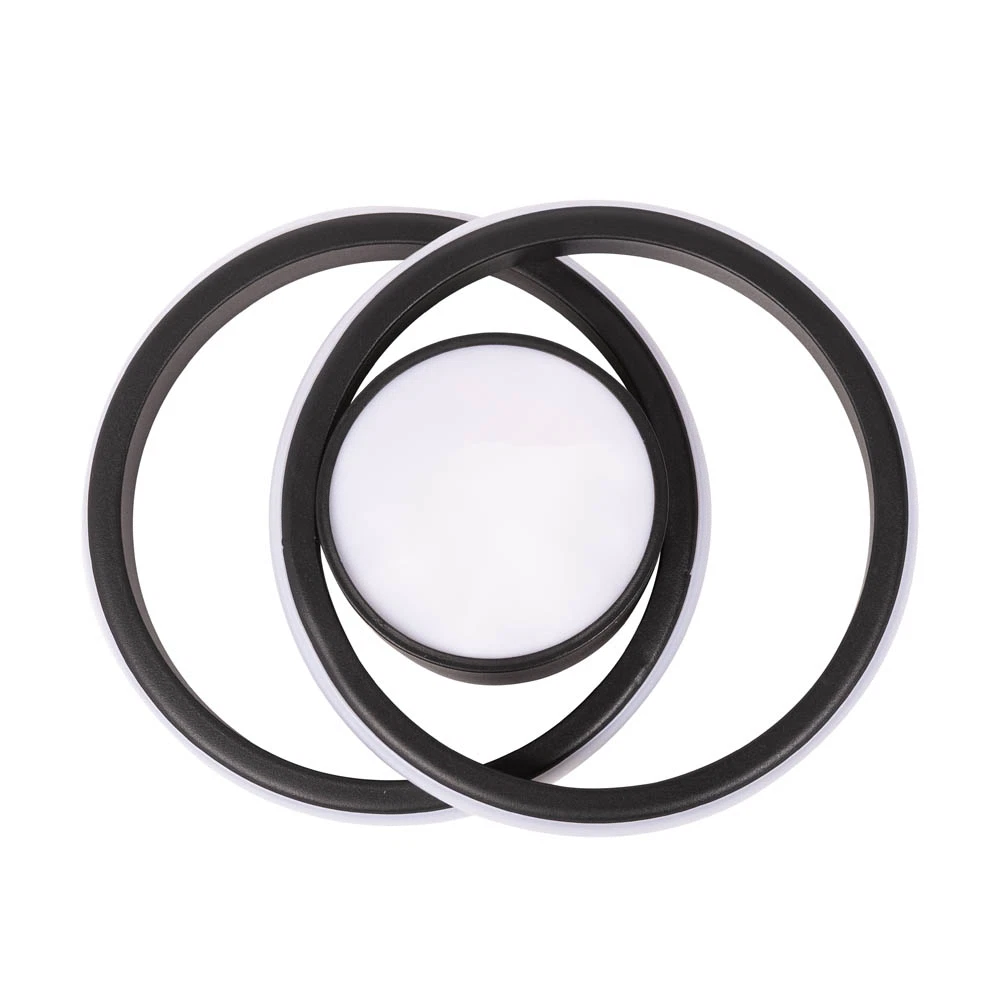 Plafoniera LED Erste Vista 38W, IP20, negru, design modern [3]