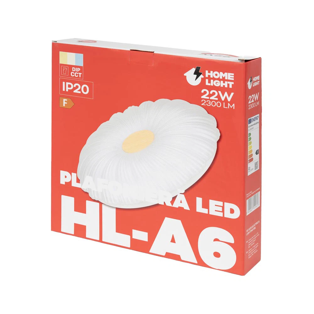 Plafoniera LED Homelight A6 22W DIP CCT, 2300 lm, 38 cm, IP20 [4]