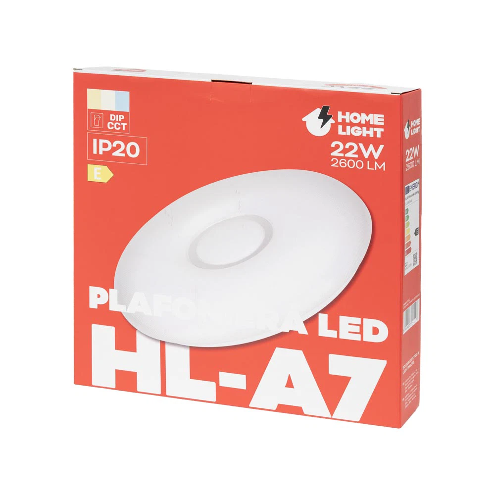 Plafoniera LED Homelight A7 22W DIP CCT, 2600 lm, 40 cm, IP20 [4]