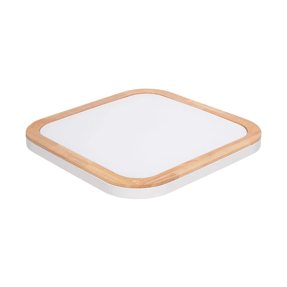 Electrice - Plafoniera LED Squarewood 36W, 2700 lm, 4000K, IP20, iluminat interior modern