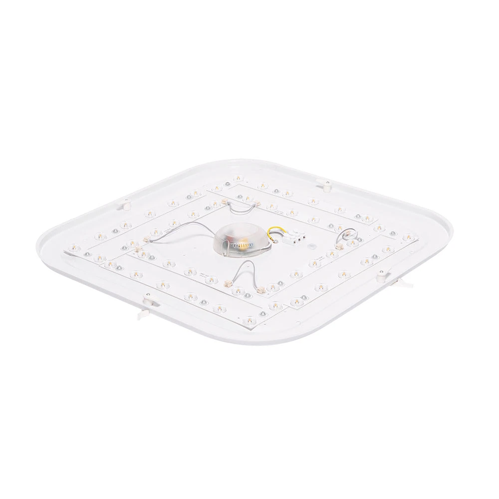 Plafoniera LED Squarewood 36W, 2700 lm, 4000K, IP20, iluminat interior modern [2]