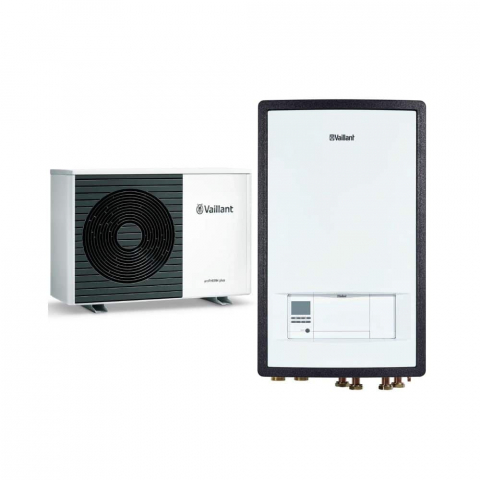 Pompe de caldura - Pompa de caldura aer-apa split 7kW Vailant aroTHERM cu unitate interioara (statie hidraulica)