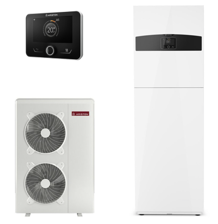 Pompe de caldura - Pompă de căldură Ariston Nimbus Compact 150 S-T NET R32 17,65 kW Split Trifazată cu boiler integrat 180 L A+++