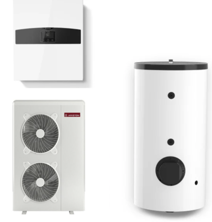 Pompe de caldura - Pompă de căldură Ariston NIMBUS FLEX 120 M NET R32, 14,3 kW, încălzire/răcire/apă caldă, monobloc Full DC Inverter, Wi-Fi