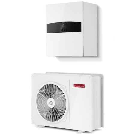 Pompe de caldura - Pompa de caldura split trifazic pentru incalzire, racire si apa calda menajera Ariston Nimbus Plus 80 ST NET R32 8kW. 3 ani garantie