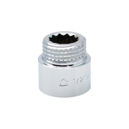 Tevi si fitinguri - Prelungitor din alama CW617N Ermetiq ER-P1215 1/2" x 15 mm, FI-FE