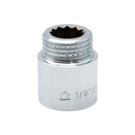 Tevi si fitinguri - Prelungitor din alama CW617N Ermetiq ER-P1220 1/2" x 20 mm