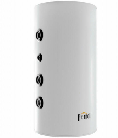 Puffere - Puffer pentru pompa de caldura Ferroli 100 litri - FBM-PC0100