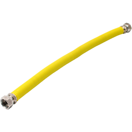 Accesorii robineti - Racord extensibil din inox pentru gaz Ermetiq RG434FF-50B 3/4" FF 50-100 cm
