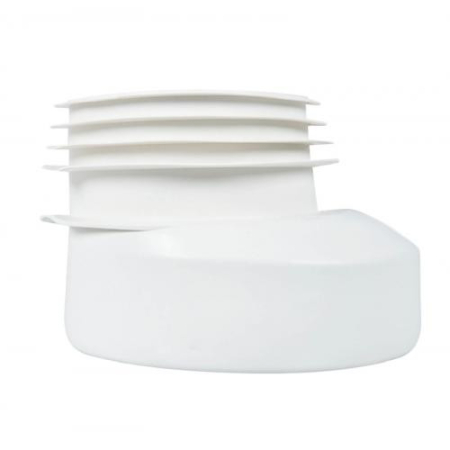 Sanitare - Racord WC excentric Ermetiq CR-1641E Ø100-110 mm pentru compensarea alinierii evacuarii