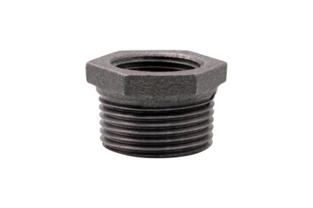 Tevi si fitinguri - Reducție Everpro 241 NG 1" x 3/4", fontă neagră, filet exterior–interior, pentru instalații termice, sanitare și gaz