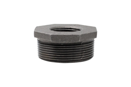 Tevi si fitinguri - Reductie fonta neagra Everpro 241 NG, 2" x 1", filet exterior-interior, pentru instalatii gaz, termice si sanitare
