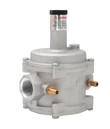 Accesorii instalatii termice - Regulator gaz cu filtru Ermetiq ALE-RG34FI 3/4" FF pentru instalatii gaze naturale