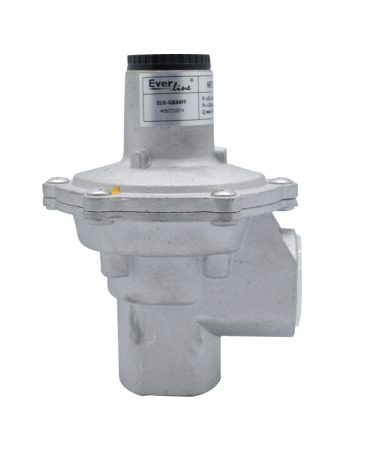 Accesorii instalatii termice - Regulator presiune gaz cu inchidere automata Ermetiq ELG-GB34FF 3/4" FF cu filtru integrat