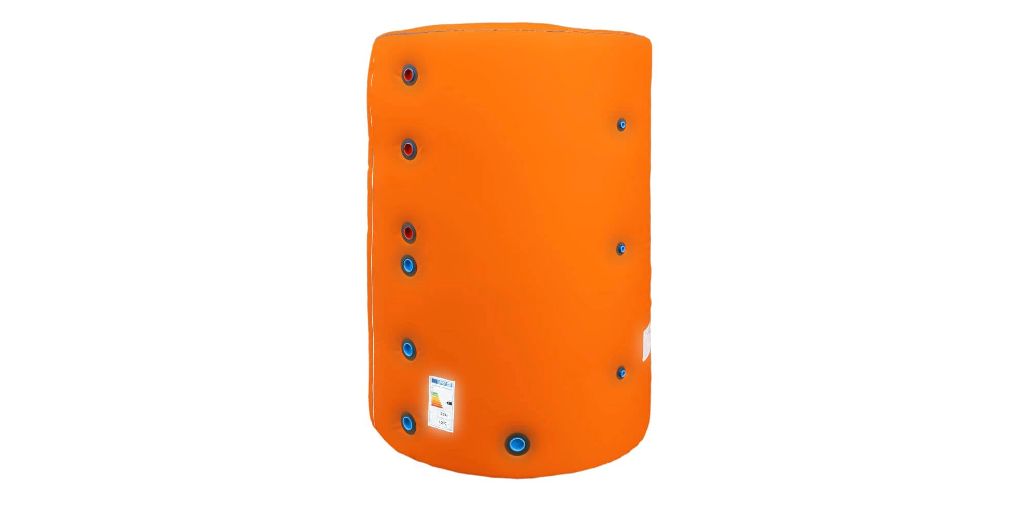 Rezervor de acumulare (Puffer) CELSIUS 1000L, izolat, 110 x 185 cm [1]