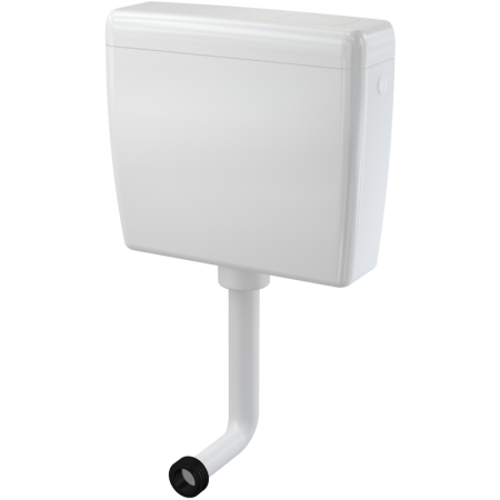Sanitare - Rezervor WC Ermetiq ALCA UNI START/STOP A94-3/8 cu actionare simpla, montaj pe perete, alimentare 3/8"