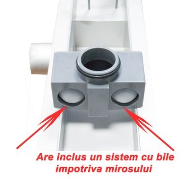 Rigola de dus Ermetiq CLASSIC din inox 400 x 70 mm, VEN-S407A [6]
