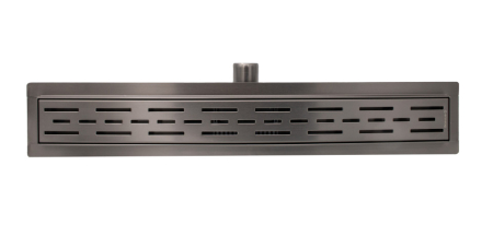 Sifoane si rigole - Rigola de dus Ermetiq CLASSIC GRAY din inox 700 x 70 mm, finisaj Gray Mat, evacuare Ø40/50 mm, VEN-S707AG