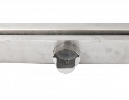 Rigola de dus Ermetiq CUTS Slim din inox 500 x 53 mm, gratar decorativ, evacuare Ø40/50 mm, VEN-S507K [2]