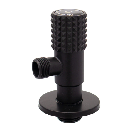 Robineti - Robinet coltar din inox BLACK MATTE Ermetiq IEL-CE1238N 1/2" x 3/8" cu cartus ceramic