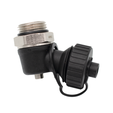 Accesorii robineti - Robinet de golire pentru distribuitor Ermetiq RB-EP12 1/2" M, alama cromata