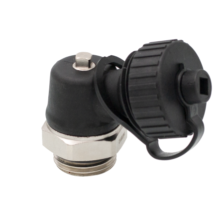Robinet de golire pentru distribuitor Ermetiq RB-EP12 1/2" M, alama cromata [1]