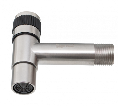 Robinet de serviciu din inox Ermetiq EL-RL01 1/2" M cu perlator [3]