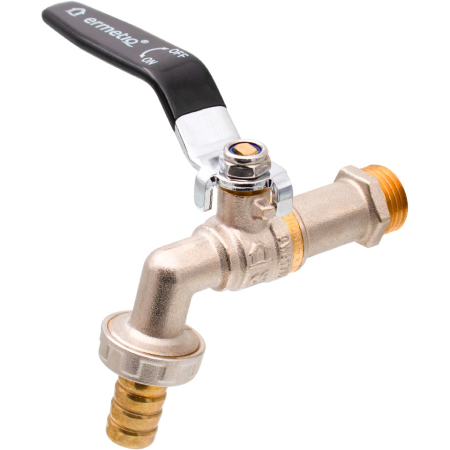 Robineti de trecere pentru apa - Robinet dublu serviciu din alama anti-inghet Ermetiq ER-RA12 1/2" NO FROST