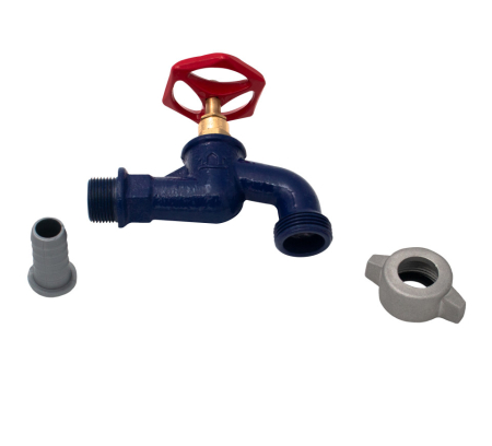 Robinet dublu serviciu din fonta Everpro ION-RA12/34 1/2" x 3/4" [1]