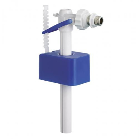 Accesorii baie - Robinet flotor Ermetiq CR-1520 Blue Rambo cu alimentare laterala 3/8", filet din alama cromata