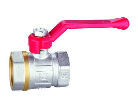 Robineti de trecere pentru apa - Robinet sferic din alama cu maner Ermetiq RM-LFF112A 1-1/2" FF, PN40