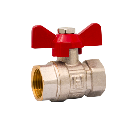 Robineti tip fluture - Robinet sferic din alama tip fluture Ermetiq RM-DFF12A 1/2" FF, PN40
