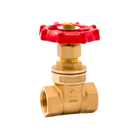 Robineti de trecere pentru apa - Robinet tip sertar cu pana Ermetiq RB-RS34 3/4", FF, alama, PN16