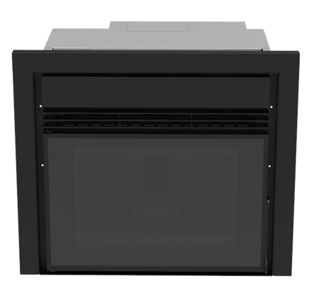 Cazane pe combustibil solid - Șemineu încastrabil pe peleți Fiama INSERT 11 kW, Wi-Fi, focar din fontă
