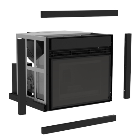 Șemineu încastrabil pe peleți Fiama INSERT 11 kW, Wi-Fi, focar din fontă [8]