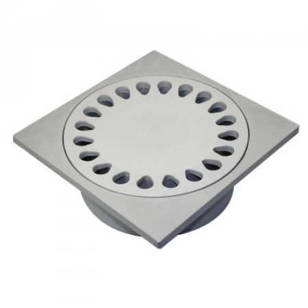 Sifoane si rigole - Sifon pardoseala Ermetiq CR-1704 300x300 mm cu iesire verticala Ø100/110/125 si sifon anti-miros