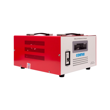 Stabilizator monofazic de tensiune Conter MSER-5000 V2, 5000 VA / 3750 W, cu servomotor, 230V [2]