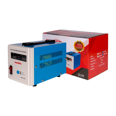 Electrice - Stabilizator monofazic de tensiune Conter SVR-1500, 1500 VA / 1125 W, cu releu, 230V