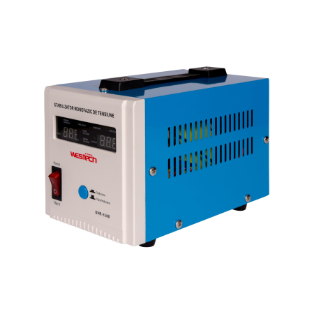 Stabilizator monofazic de tensiune Conter SVR-1500, 1500 VA / 1125 W, cu releu, 230V [2]
