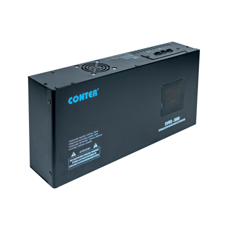 Stabilizator monofazic de tensiune Conter SVR-S 5000 VA, cu releu, 230V [2]