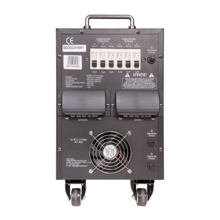 Stabilizator trifazic de tensiune Conter MSER-10KVA V2, 10 kVA / 8 kW, cu servomotor, 400V [3]