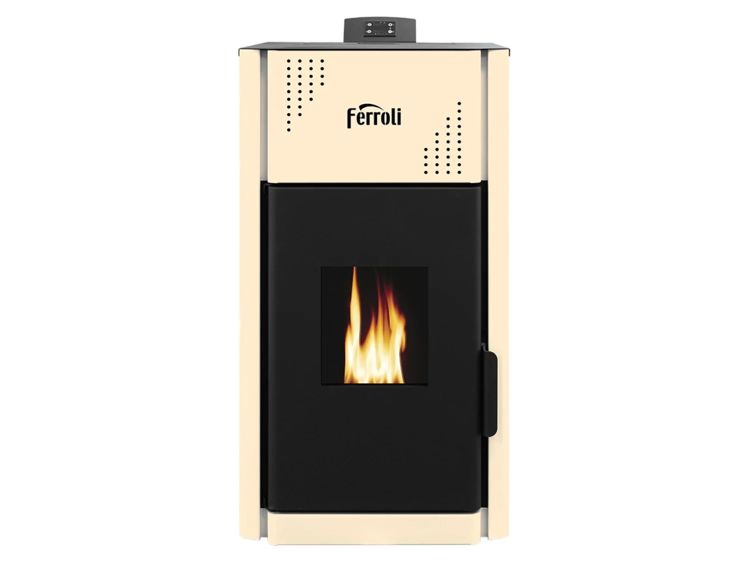 Cazane si termoseminee pe peleti - Termosemineu pe peleti Ferroli Mirano Pellet PRO 8 kW cu manta de apa, rezervor 22 kg