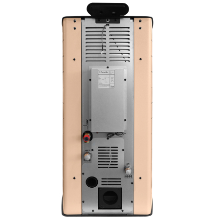 Termoșemineu pe peleți Fornello Serena W25 Ivory 25 kW cu pompă, vas de expansiune și automatizare [6]