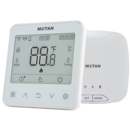 Accesorii de montaj - Termostat ambiental Motan TH617-WRTS WiFi, wireless, programabil, control prin aplicație, OpenTherm & On/Off